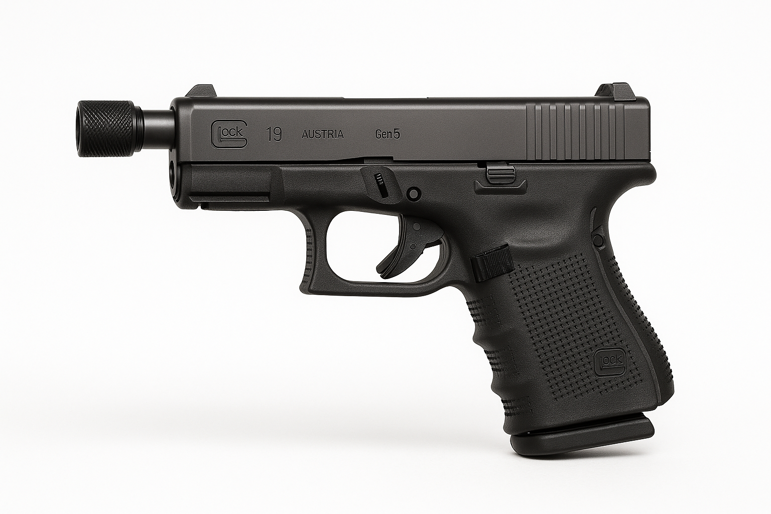 גלוק 19 דור 5 קנה מוברג